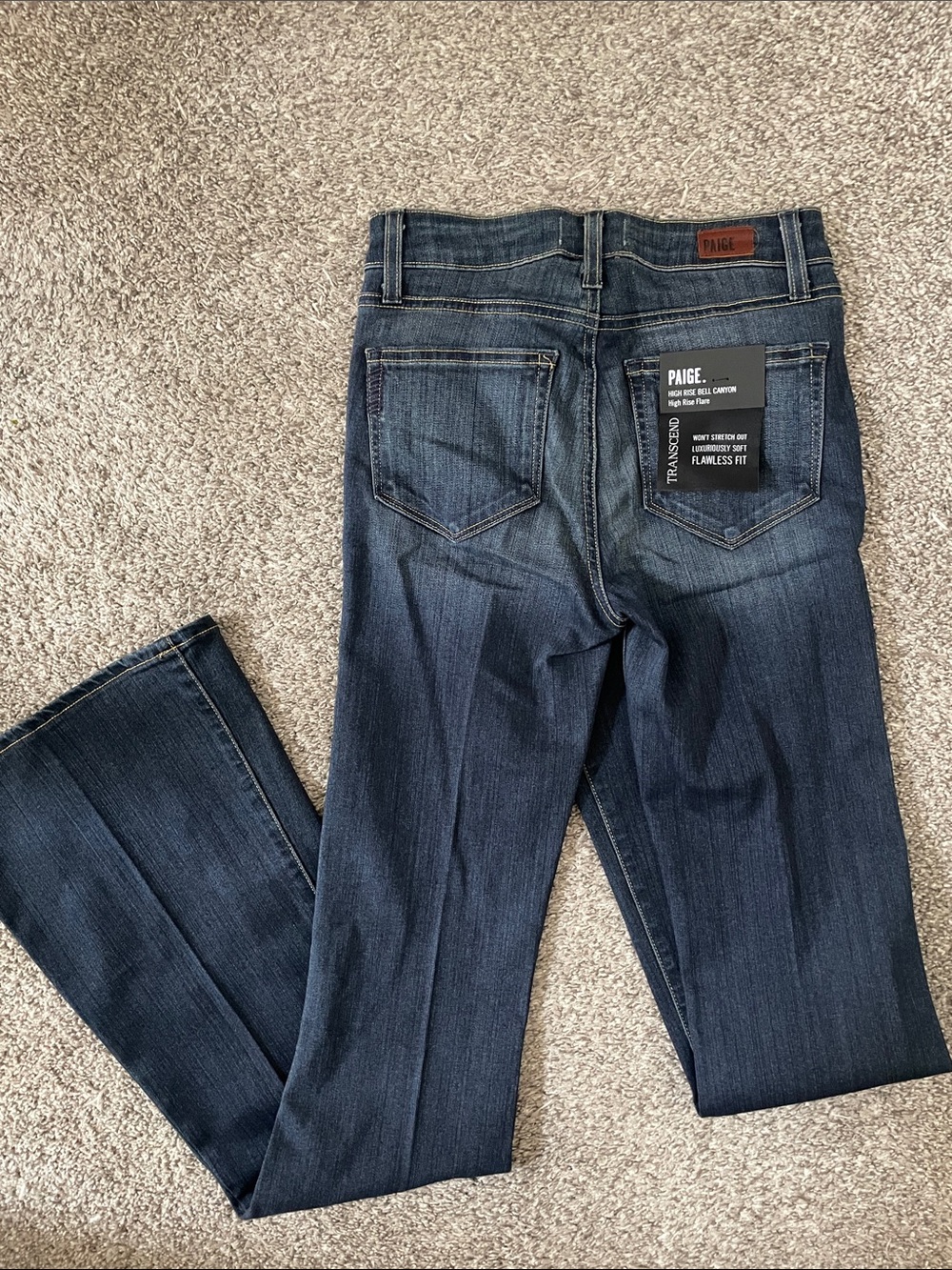 PAIGE High Rise Bell Canyon Jeans - Picture 5 of 10